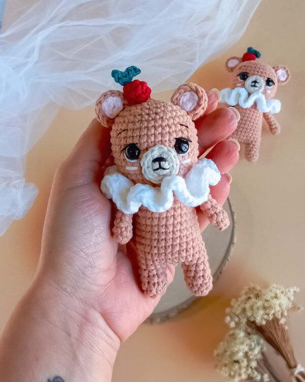 Urso no bolinho - receita de amigurumi - Image 6