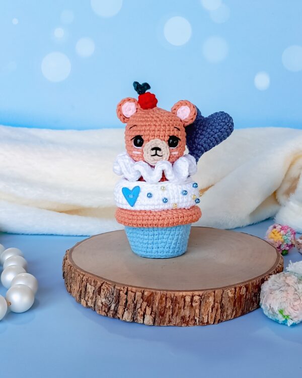 Urso no bolinho - receita de amigurumi - Image 2
