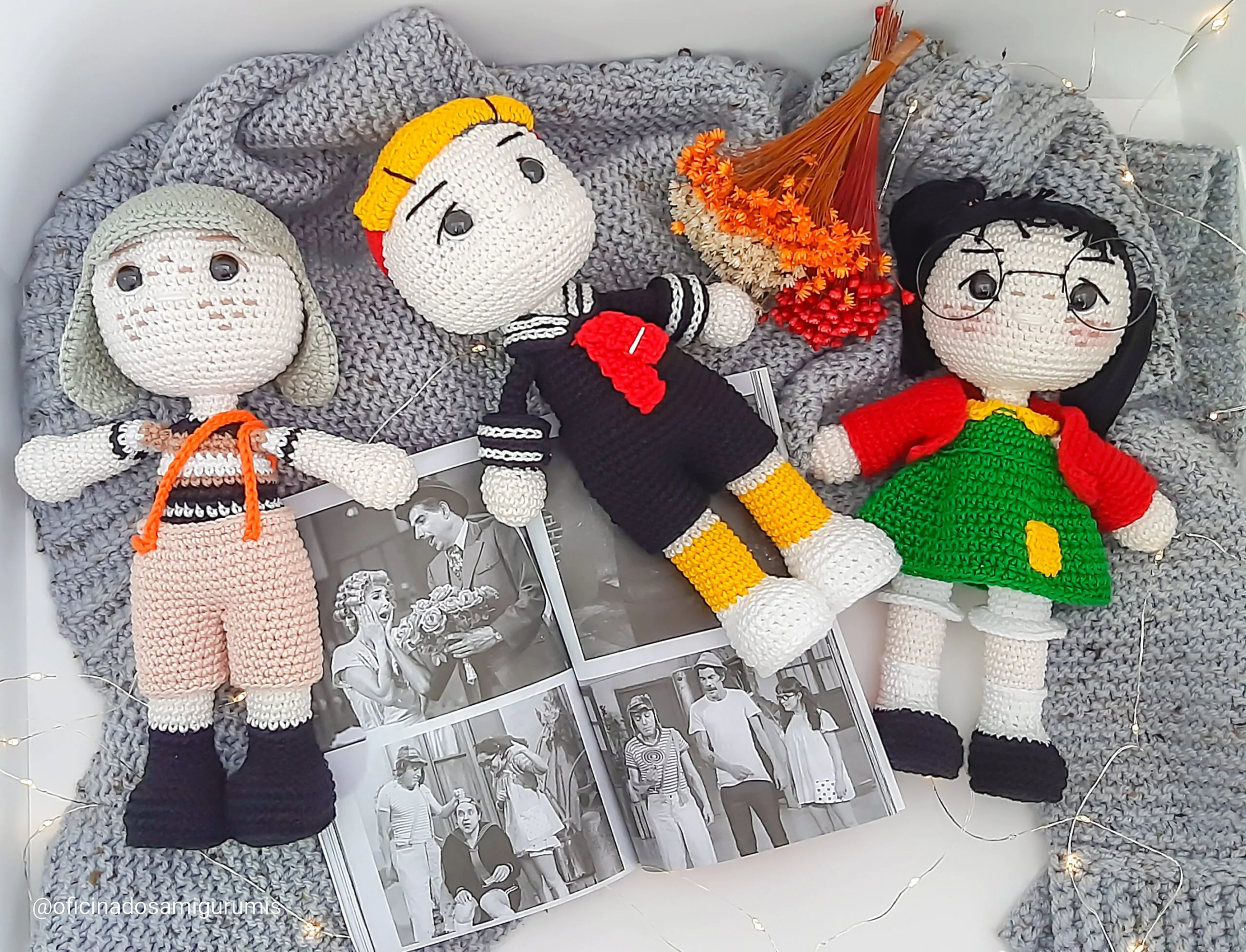 Chiquinha - receita de amigurumi - Imagem 2