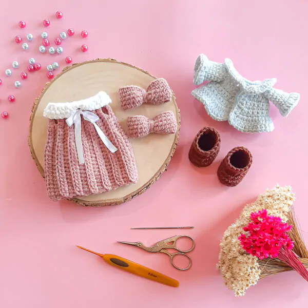 boneca Kaira - receita de amigurumi - Image 4