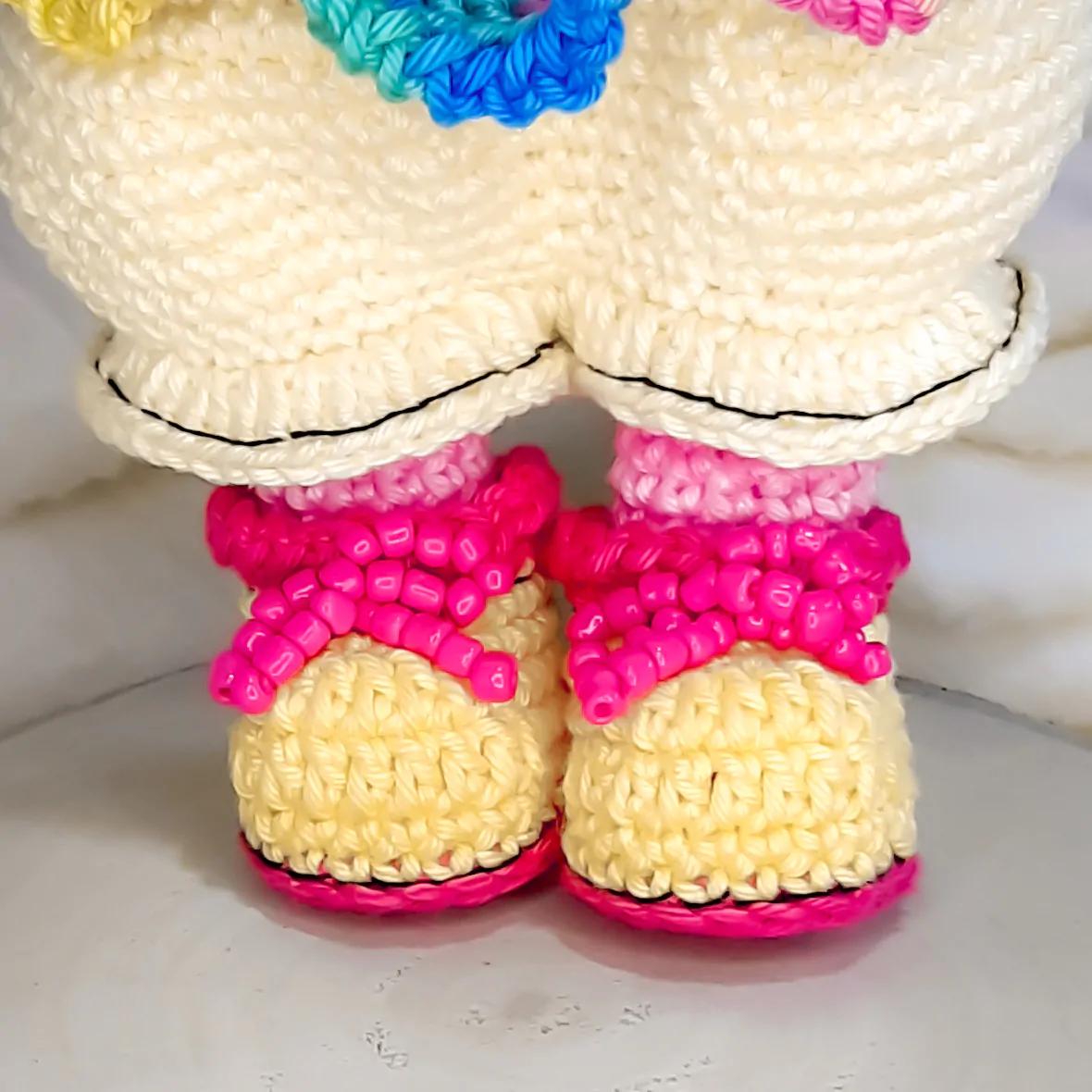 Filipa, a palhacinha - receita de amigurumi - Imagem 6