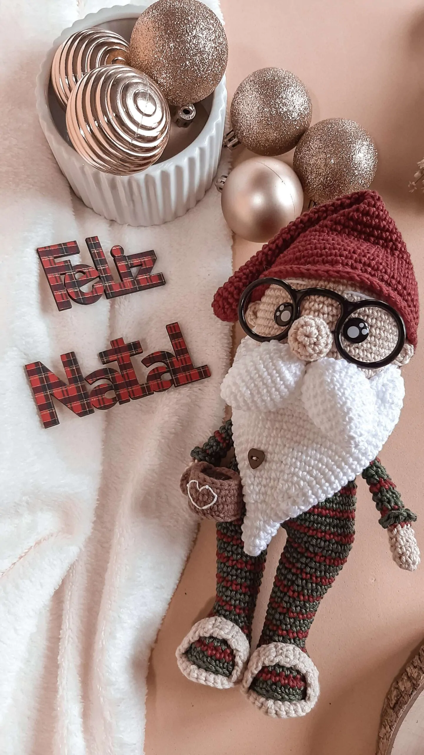 Noel de pijama - receita de amigurumi - Imagem 2