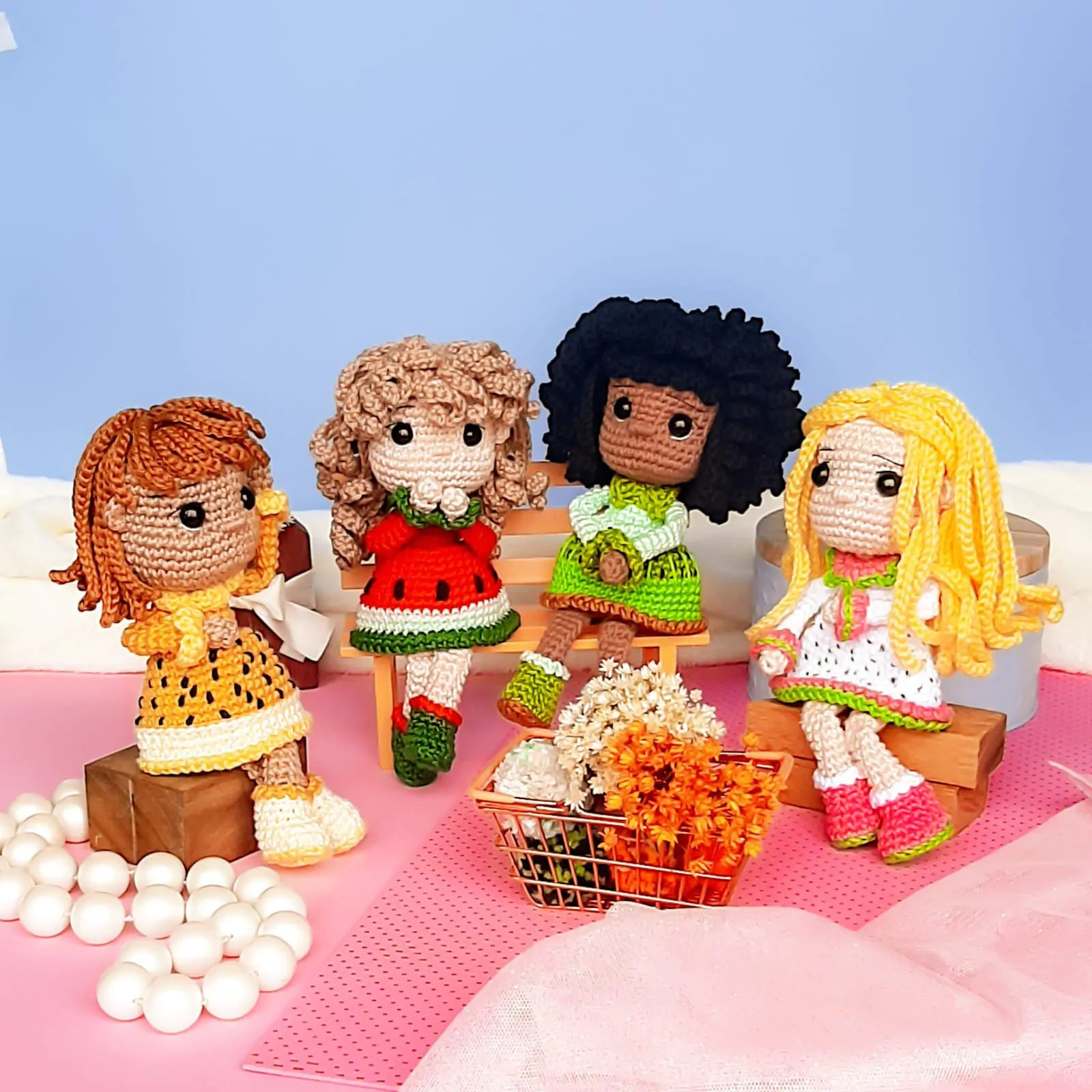Coleção Frutinhas - receita de amigurumi