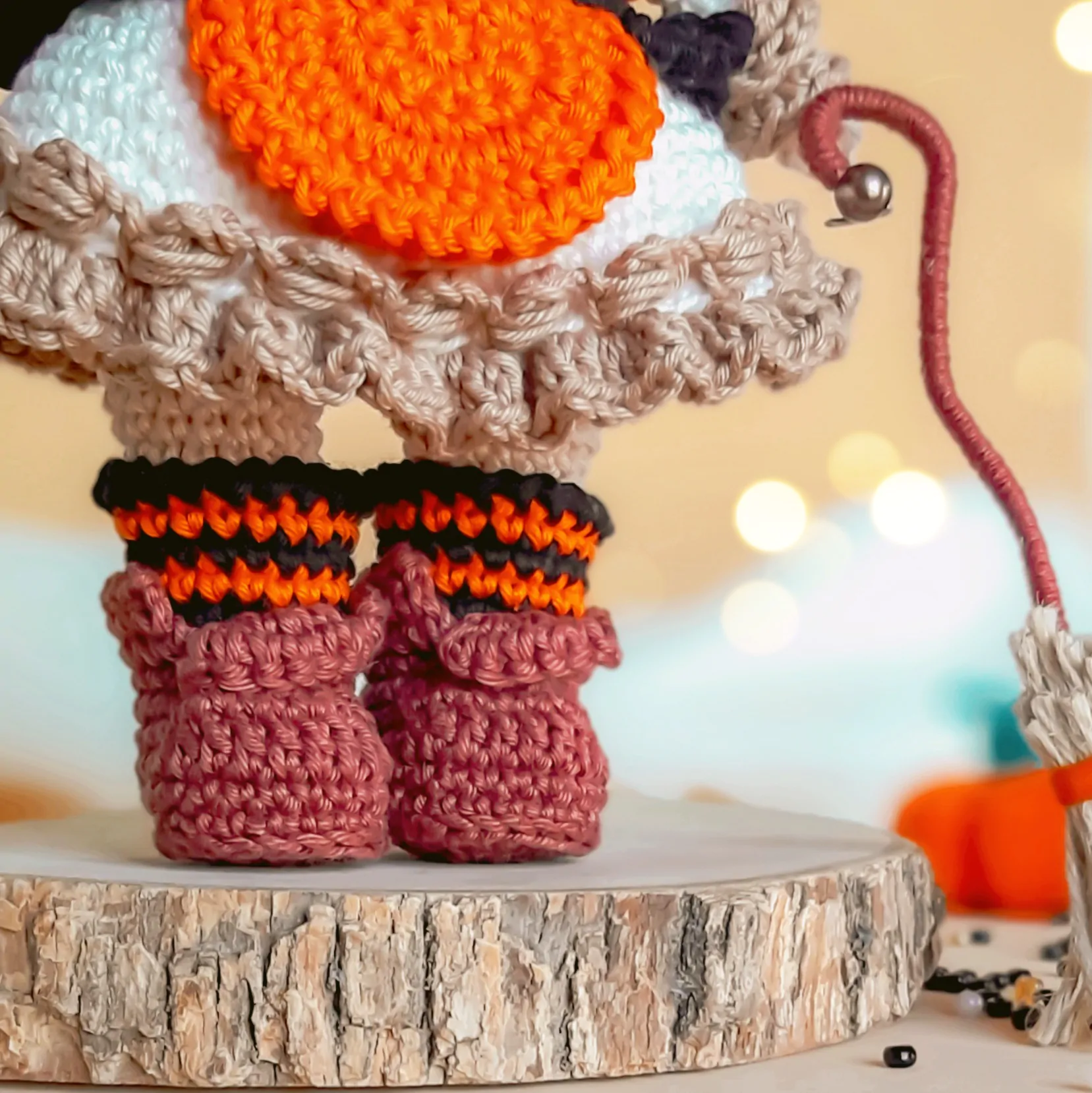 Theodora, a bruxinha - receita de amigurumi - Imagem 4