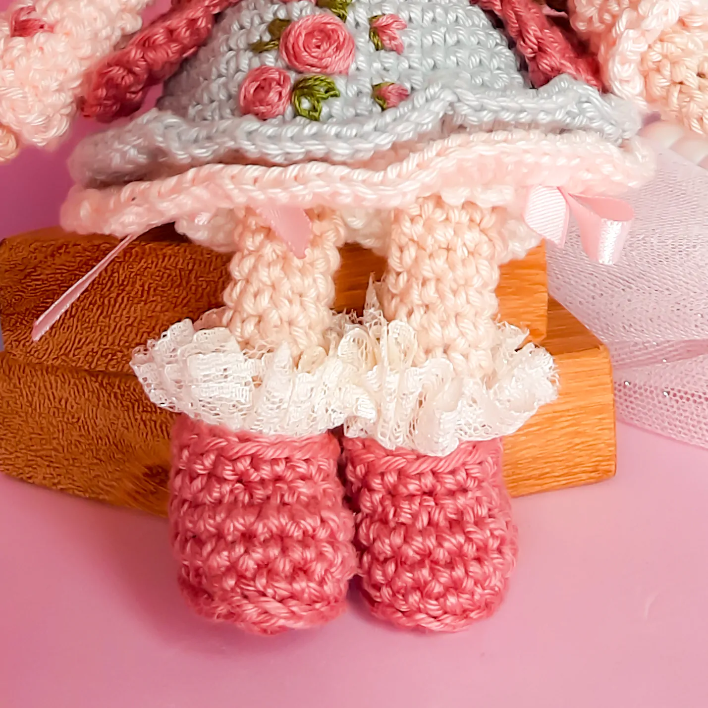 boneca Dalila - receita de amigurumi - Imagem 8