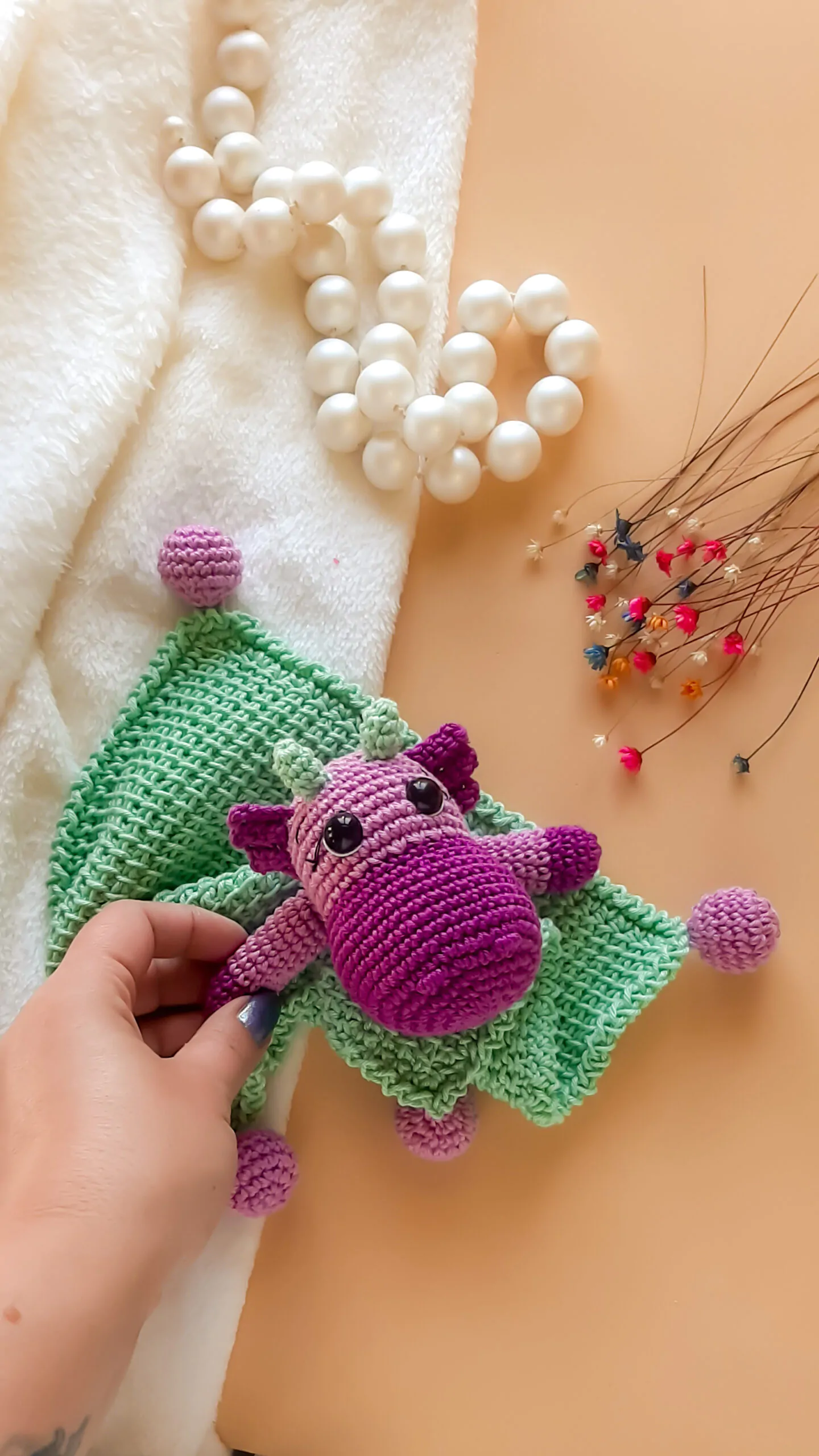 Naninha Dragão - receita de amigurumi - Imagem 2