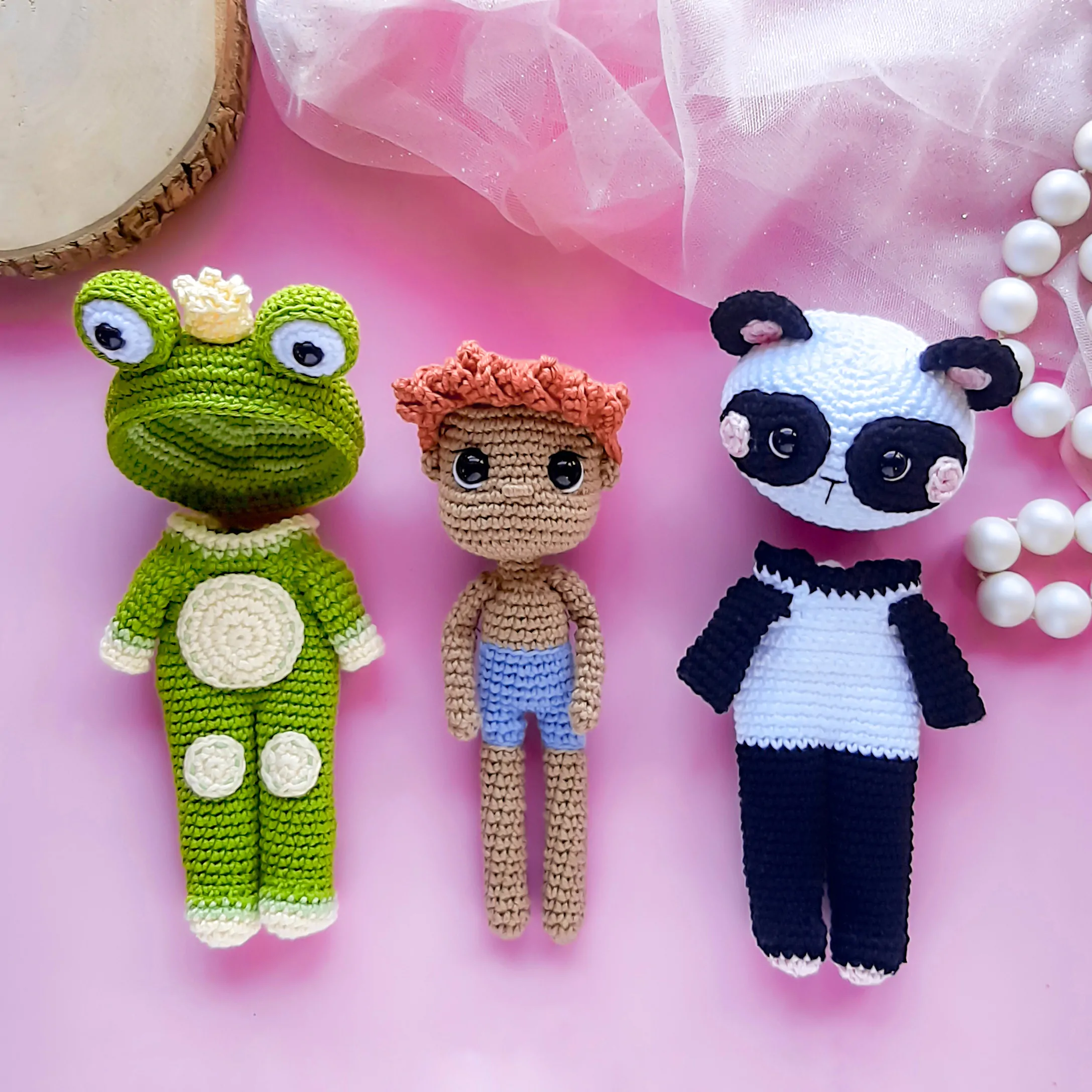 Coleção Pijaminhas (sem naninhas) 2ª edição - receita de amigurumi