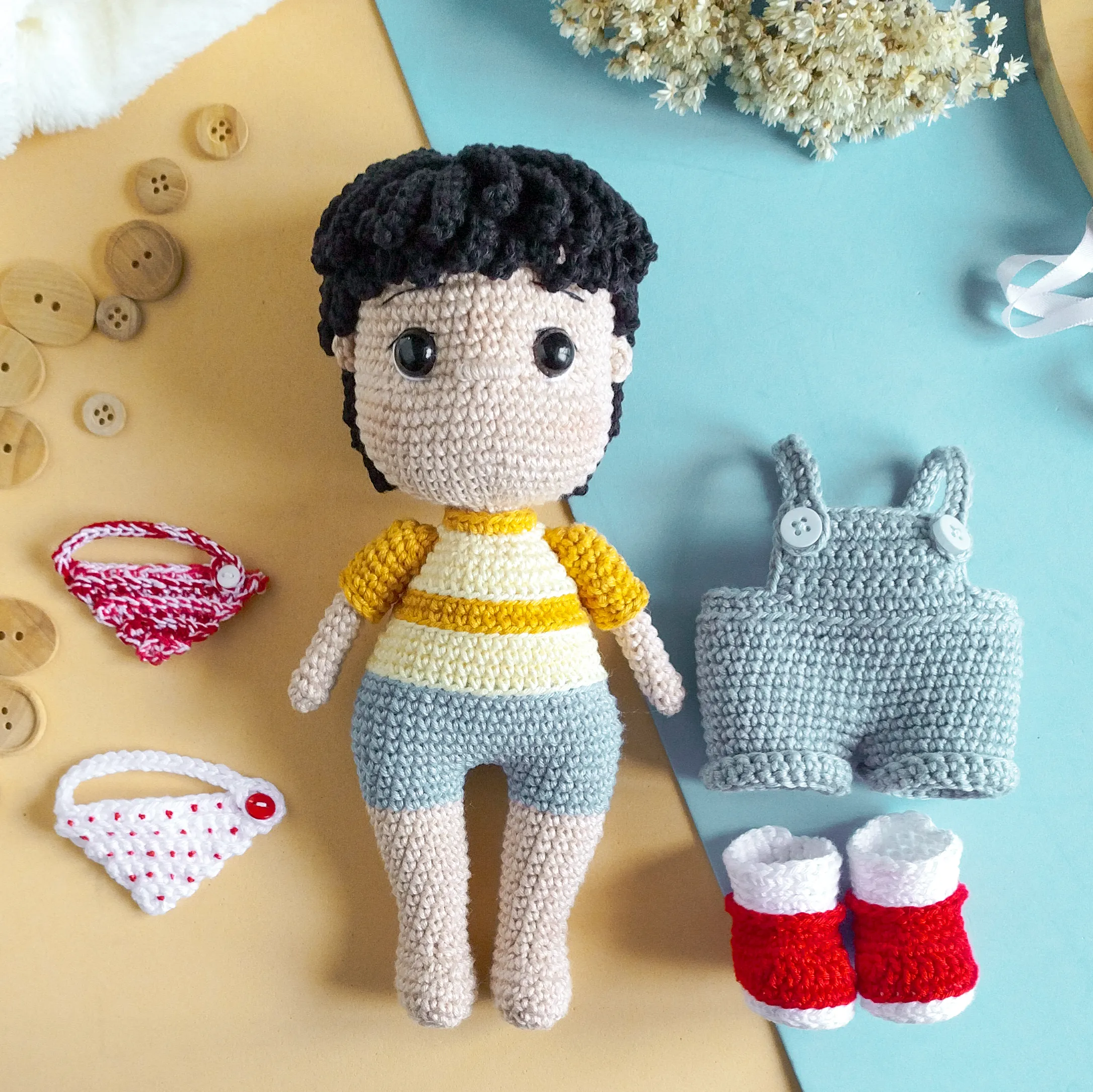 João e o caminhão- receita de amigurumi - Imagem 8