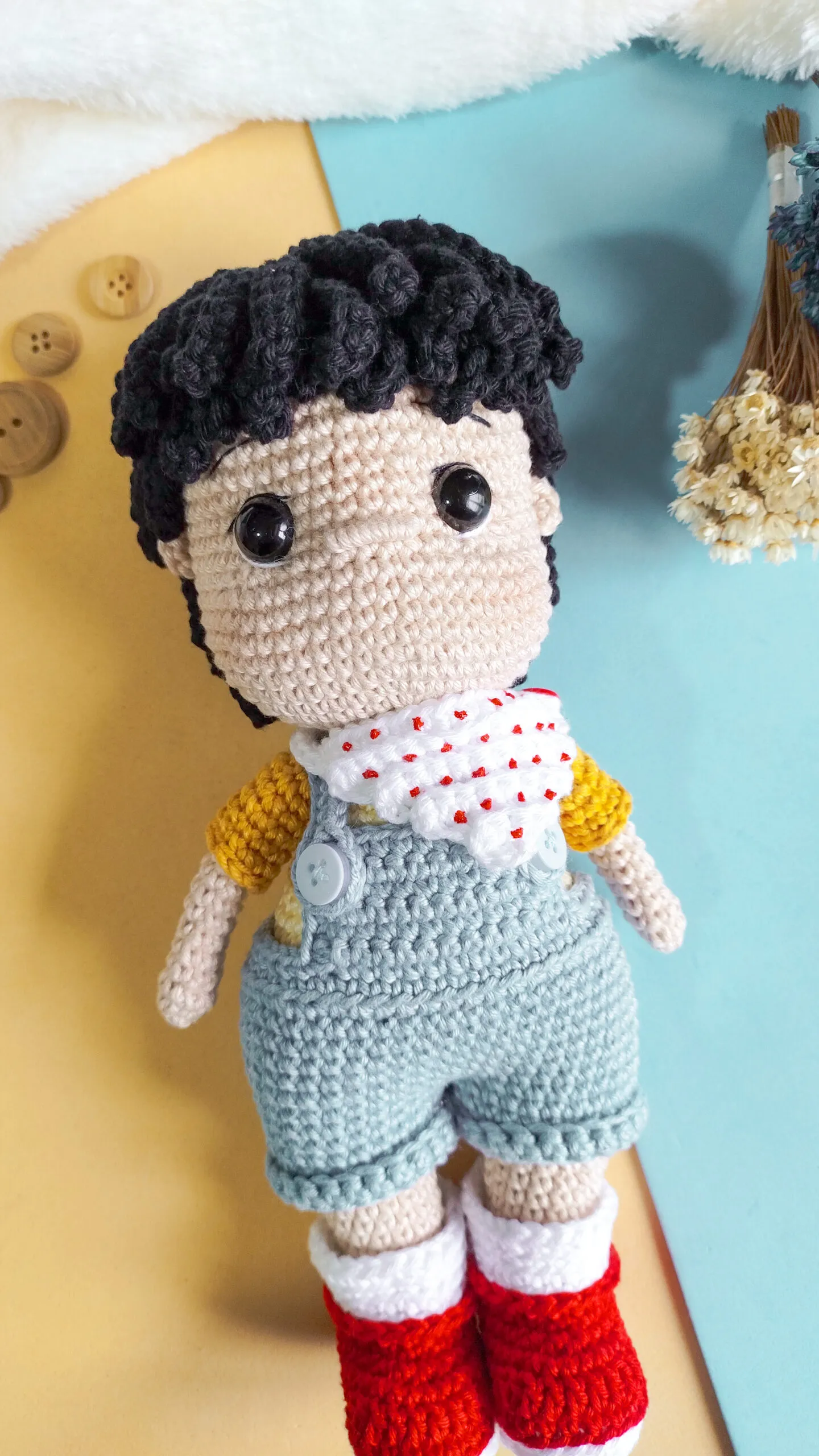 João e o caminhão- receita de amigurumi - Imagem 13