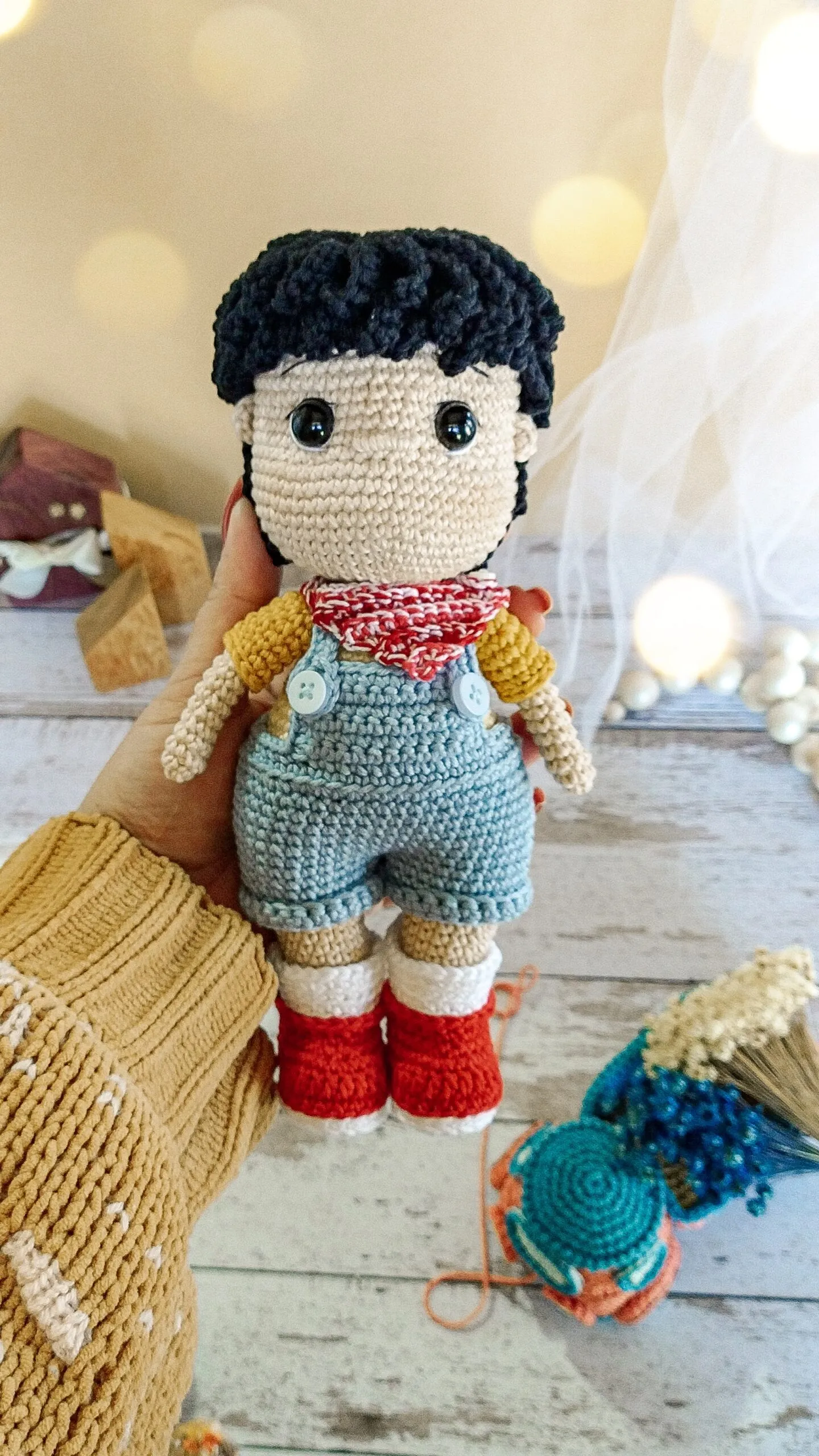 João e o caminhão- receita de amigurumi - Imagem 14