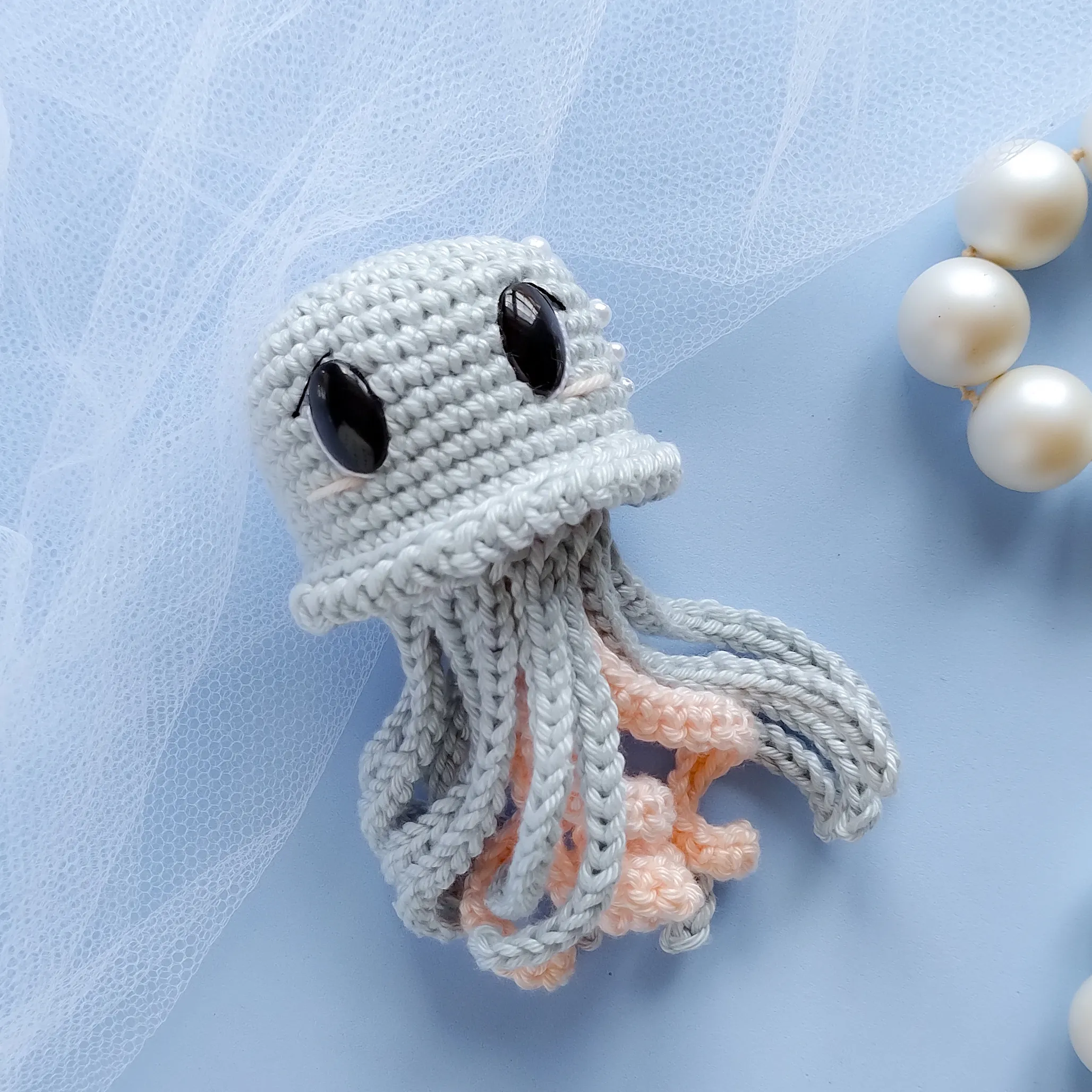 Água-Viva - receita de amigurumi - Imagem 2