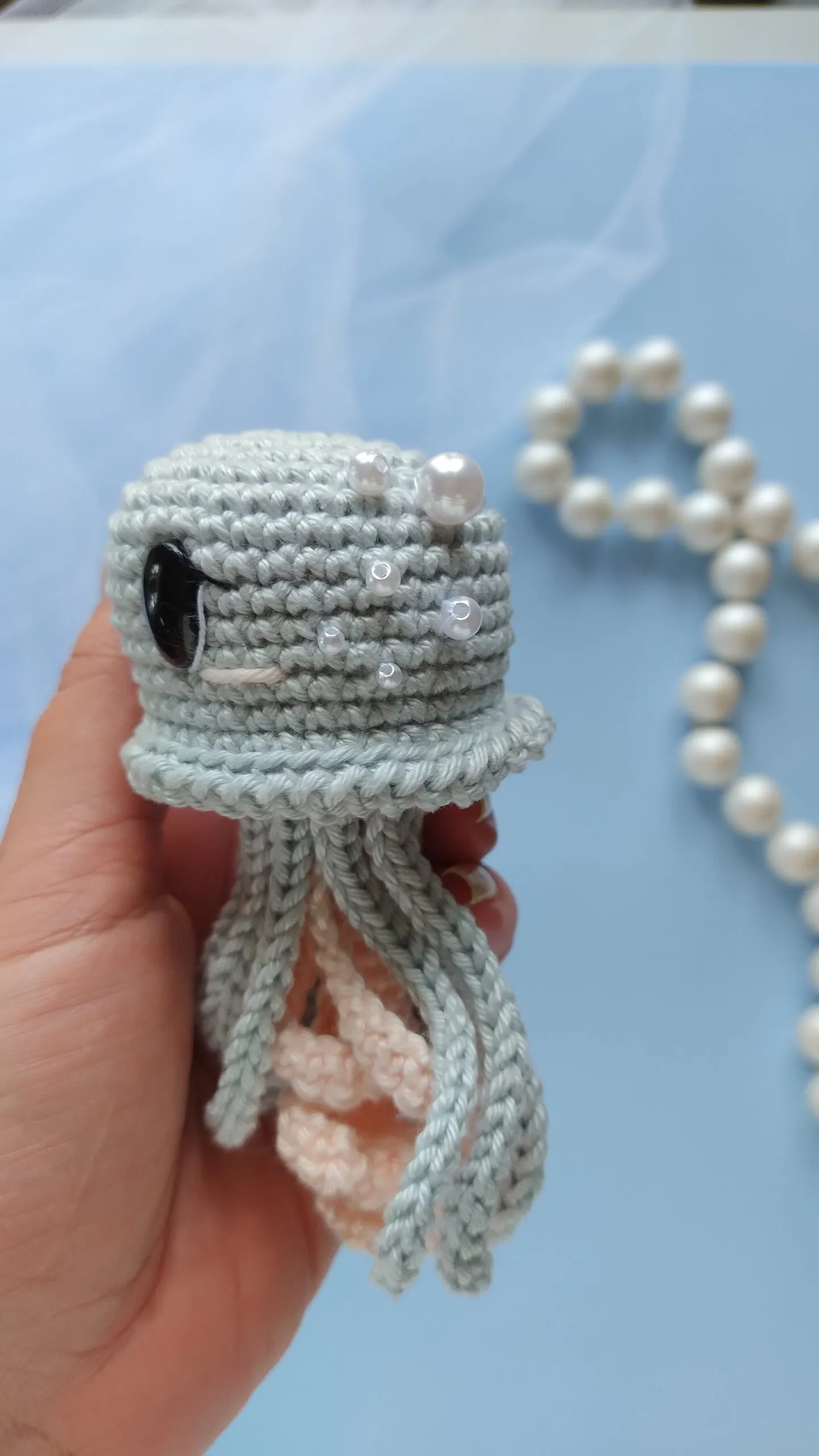 Água-Viva - receita de amigurumi - Imagem 4