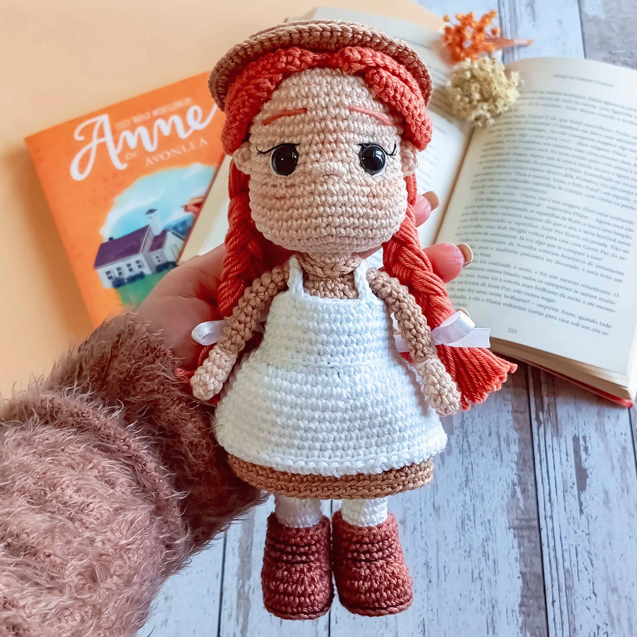 Anne - receita de amigurumi