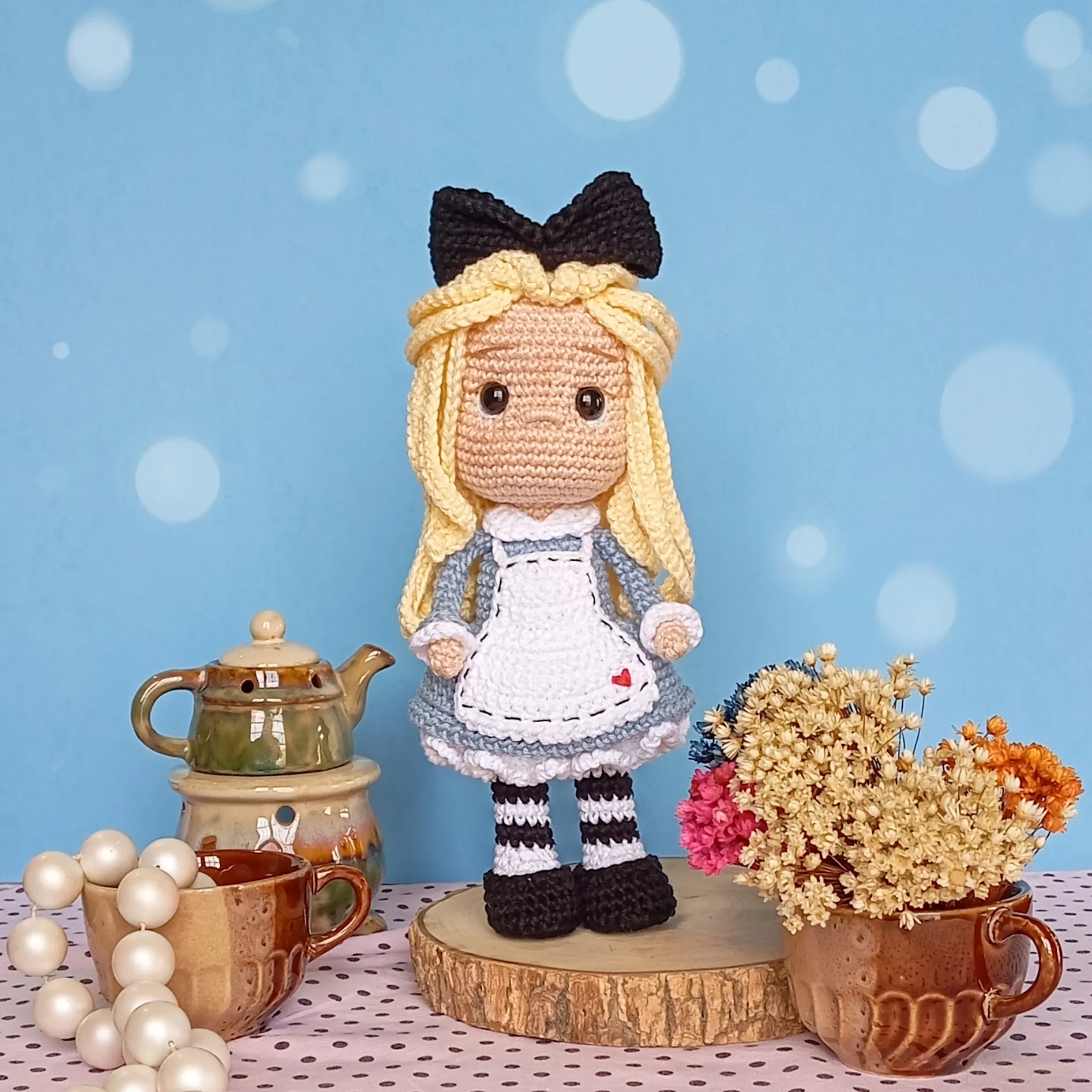 Alice - receita de amigurumi