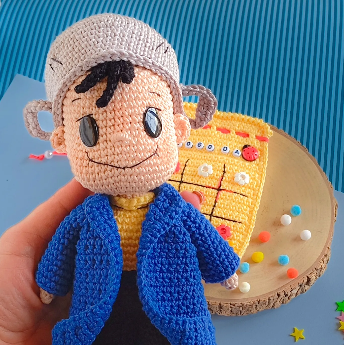 Menino Maluquinho - receita de amigurumi - Imagem 3