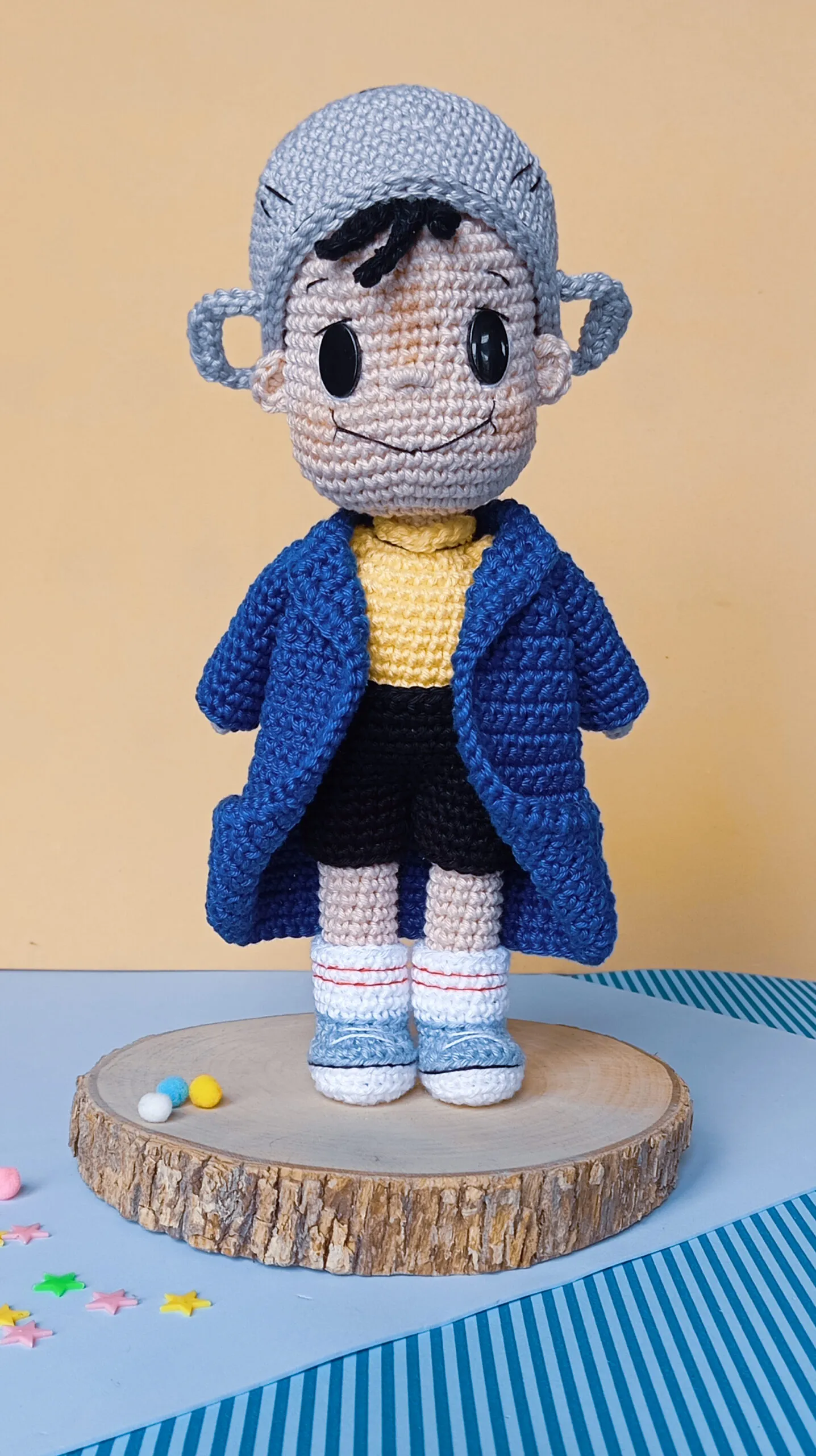Menino Maluquinho - receita de amigurumi - Imagem 2
