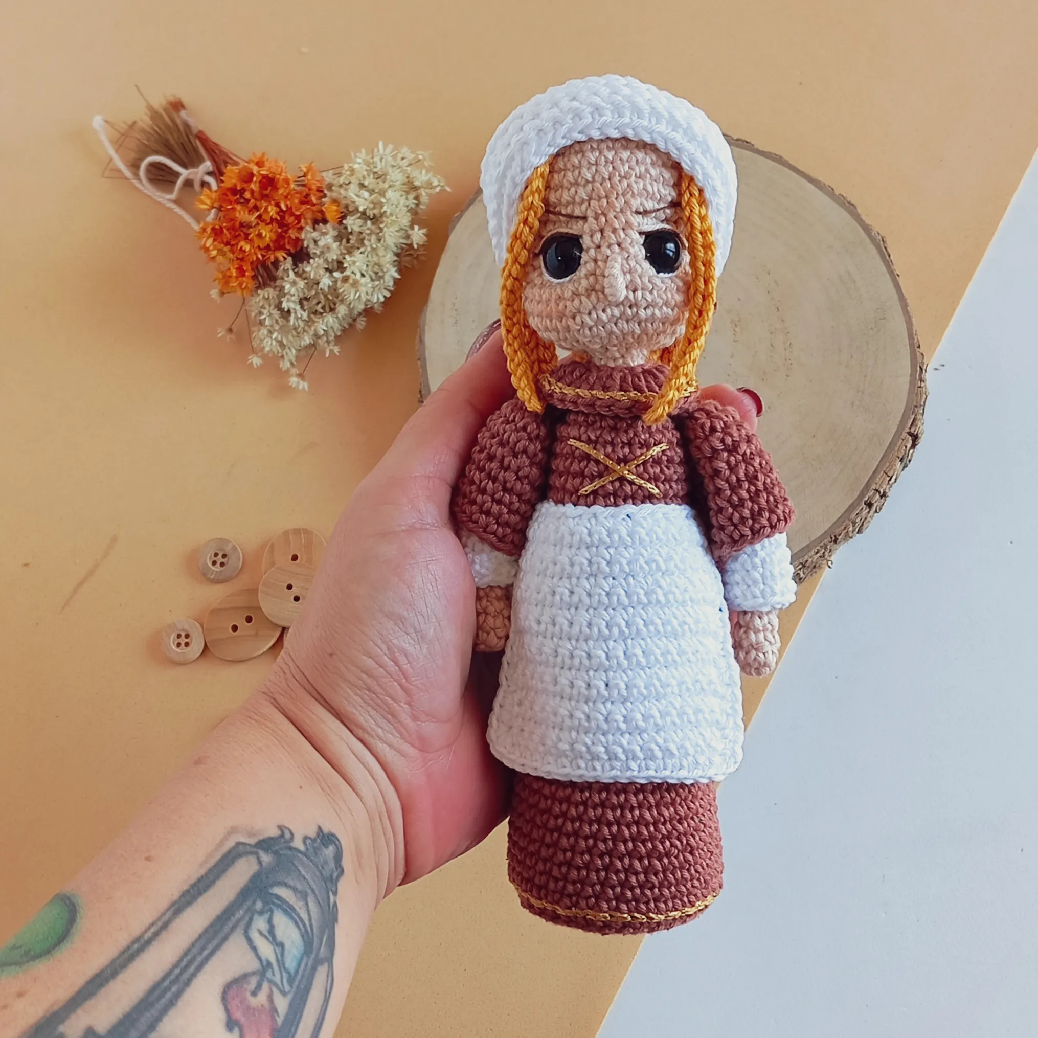 Bruxa (João e Maria) - receita de amigurumi - Imagem 5